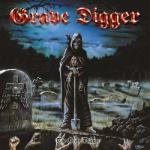 The Grave Digger BLUE/BLACK SPLATTER VINYL LP