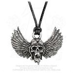 Winged Skull PŘÍVĚŠEK