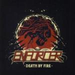 Death by fire CLEAR/RED/WHITE SPLATTER VINYL LP
